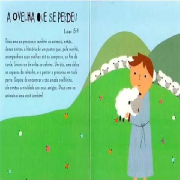 Livro - Pequenos Corações - Animais Da Bíblia - Image 3