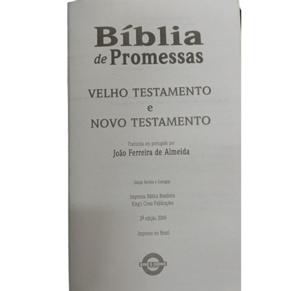 Bíblia Com Harpa Pentecostal Letra grande - Com  ziper - Sem Índice - Tradução João Ferreira de Almeida - Image 3