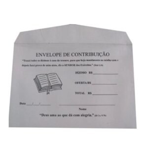 Envelope de oferta branco - 100 UN