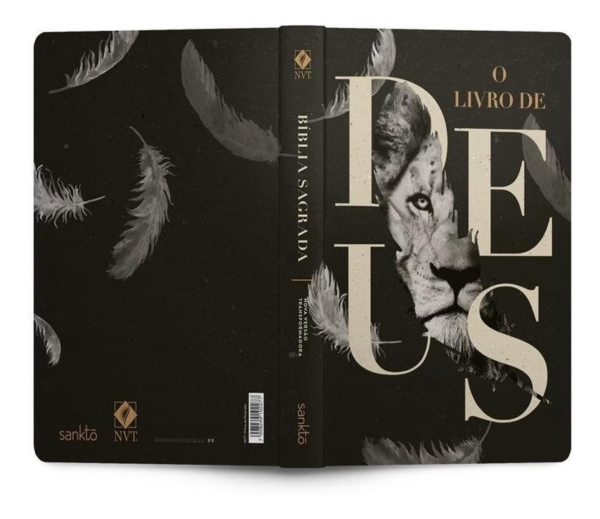 Bíblia Sagrada Livro De Deus Leão De Judá Lançamento Nvt - Image 2