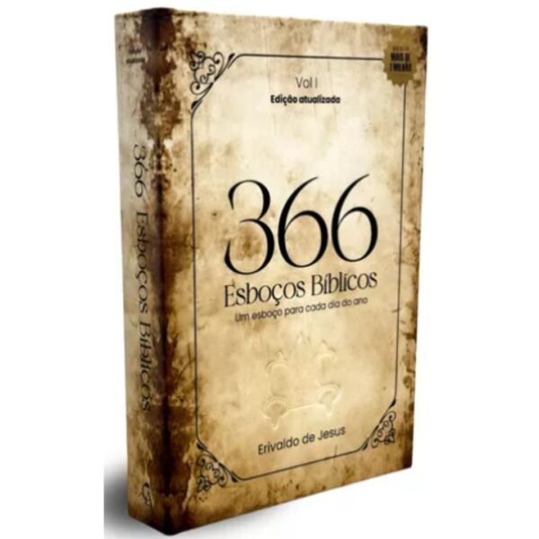 366 Esboços Bíblicos - Vol 1 Erivaldo De Jesus | Edição Atualizada - Imagem 2