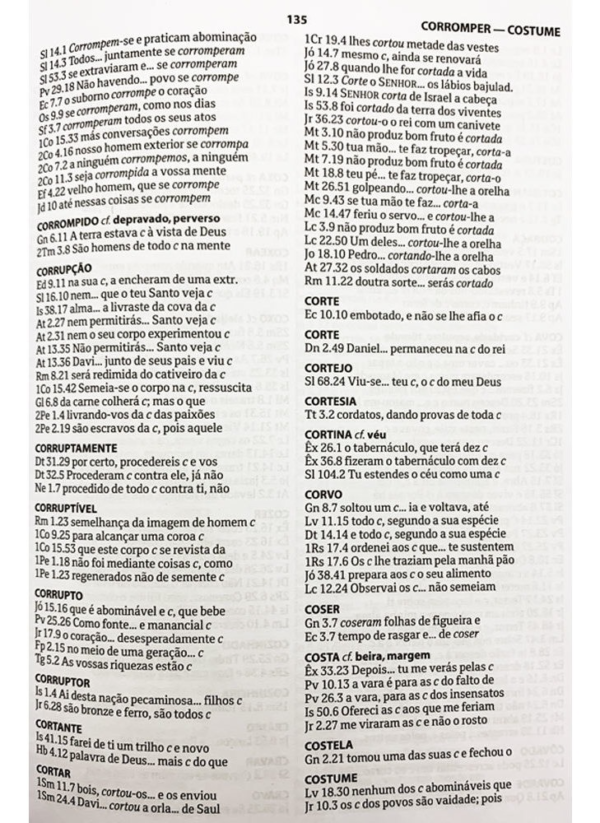 Livro Chave Bíblica Sbb Capa Dura Concordância - Imagem 3