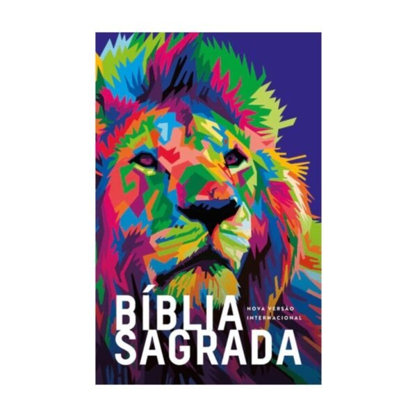 Bíblia Nvi Capa Brochura Leão Colorido | Thomas Nelson