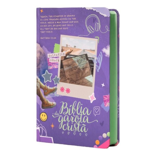 Bíblia Da Garota Cristã Ntlh | Leitura Perfeita | Com Orações E Devocionais | Capa dura Roxa