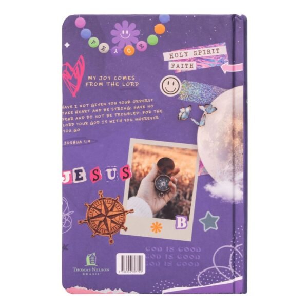 Bíblia Da Garota Cristã Ntlh | Leitura Perfeita | Com Orações E Devocionais | Capa dura Roxa - Image 3