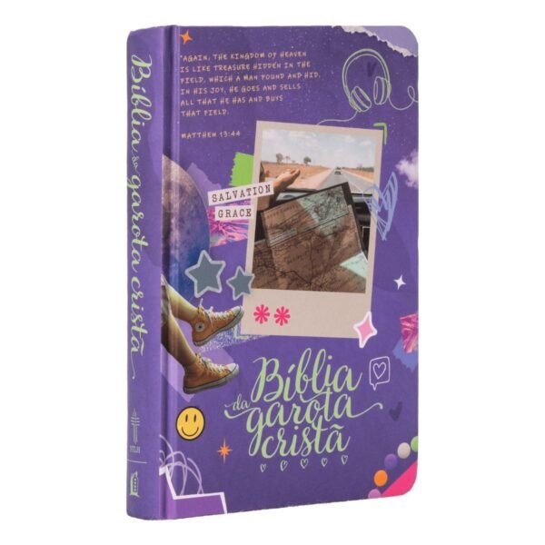 Bíblia Da Garota Cristã Ntlh | Leitura Perfeita | Com Orações E Devocionais | Capa dura Roxa - Image 2