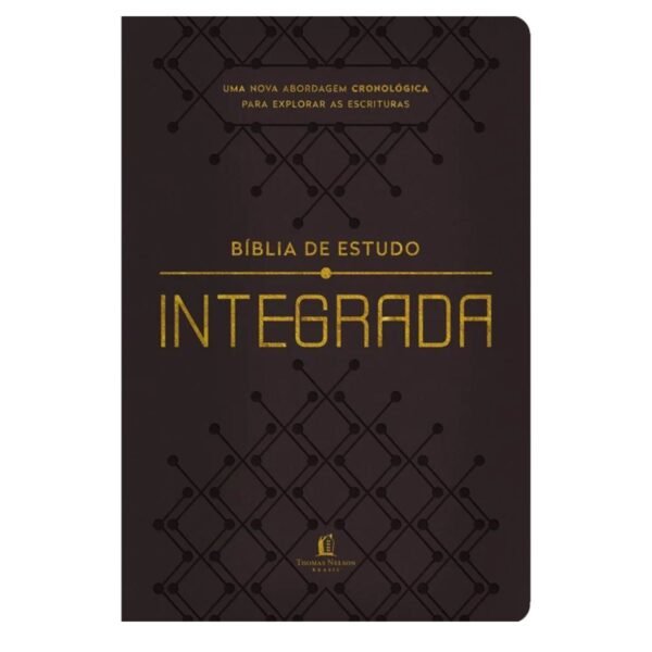Bíblia De Estudo Integrada | Nvi | Capa Luxo Marrom - Imagem 3