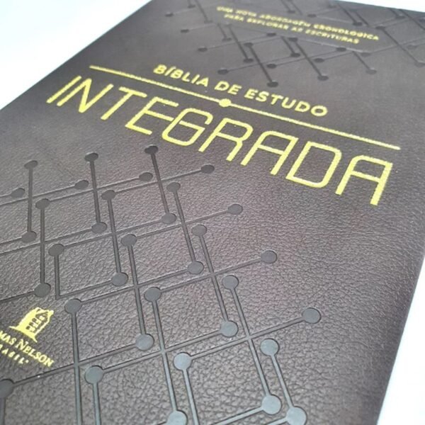 Bíblia De Estudo Integrada | Nvi | Capa Luxo Marrom - Imagem 4