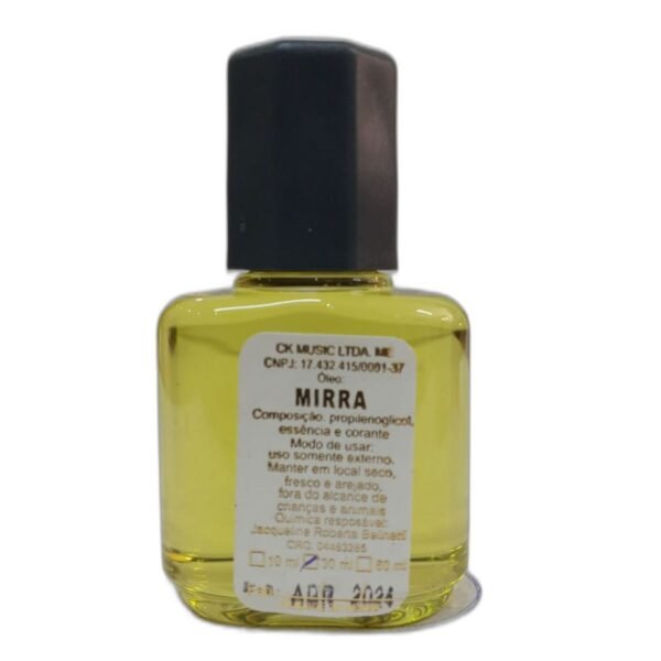 Óleo de unção Mirra 30ML- Significado - Cura do Corpo