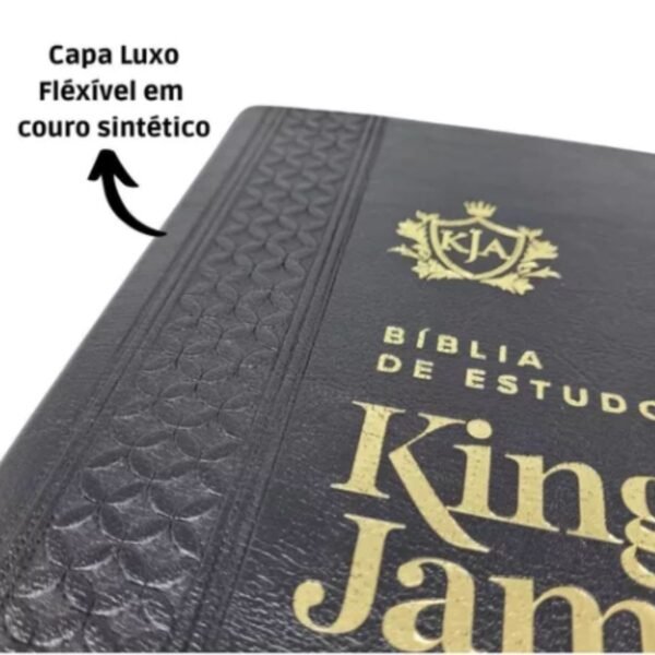 Bíblia De Estudo King James Atualizada Grande Preta - Image 2