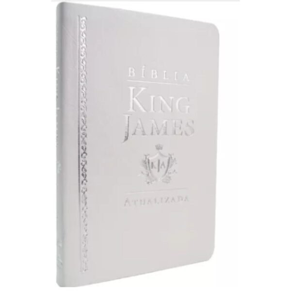 Biblia king james Slim Atualizada- Branca - Imagem 2