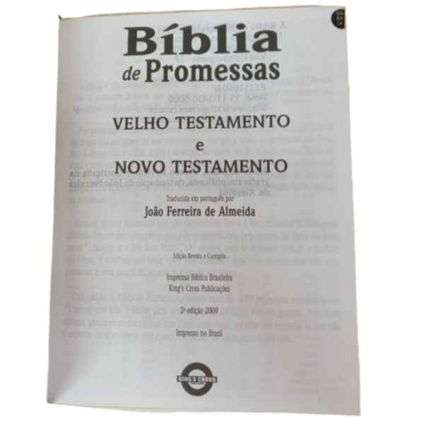 Miolo para Biblia letra Jumbo folha branca Com harpa - SÓ MIOLO NÃO VEM CAPA