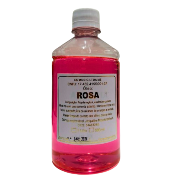 Óleo de  Rosa 500 ml significado - Restaurção do amor