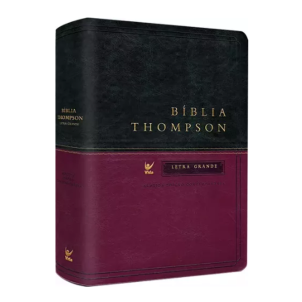 Bíblia De Estudo Thompson Letra Grande | Verde e Vinho