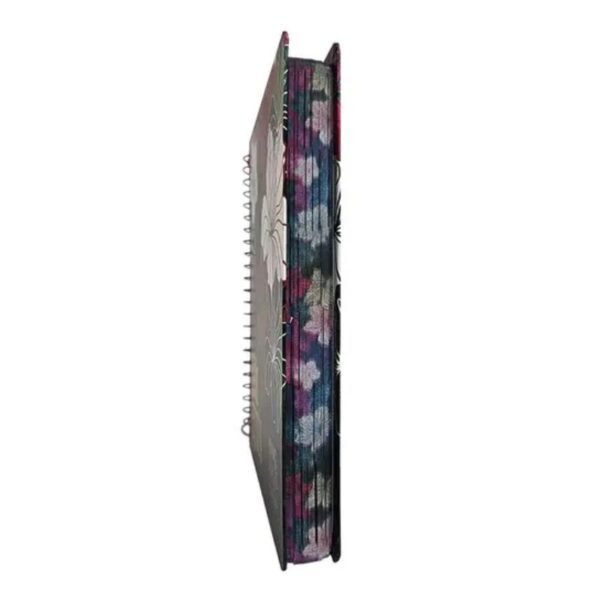 Bíblia Anote com Harpa - Floral Magenta Espiral - king James Atualizada - Imagem 3