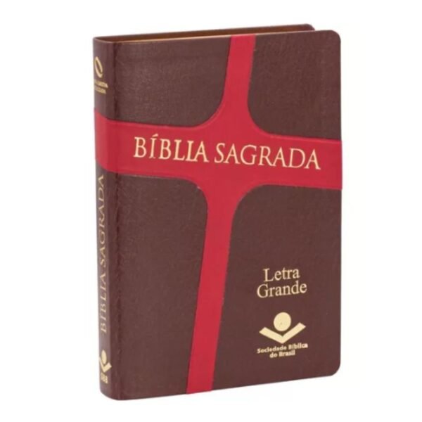 Biblia Letra Grande Cruz Vermelha