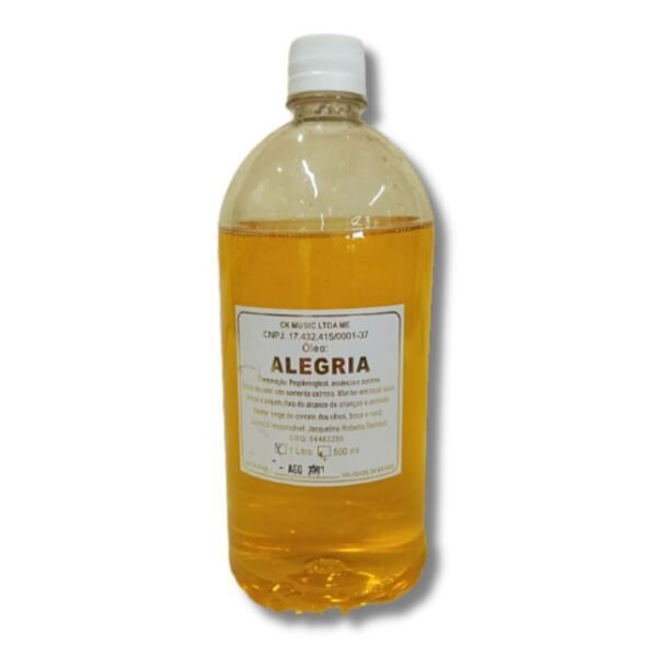 Óleo de Alegria 1 Litro | Significado : Alegria em Receber pessoas