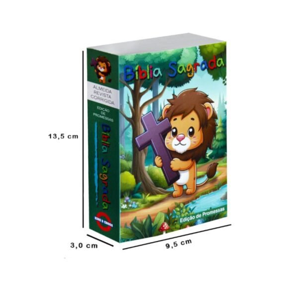 Biblia Pequena Capa leãozinho brochura - king cross