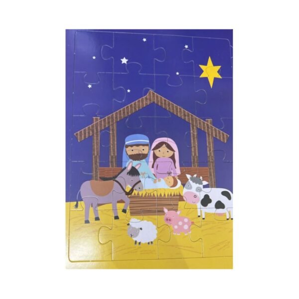 Quebra Cabeça -  O Nascimento de Jesus - Imagem 3