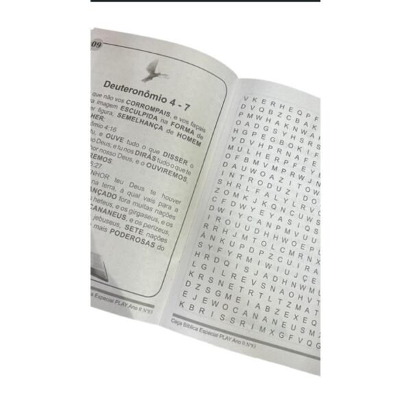 Caça Palavras Biblicos | Passa Tempo Cristão | Kit com 10 unidades - Imagem 5