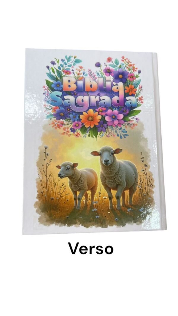 Biblia Pequena para crianças | Capa Dura Ovelha - Imagem 2