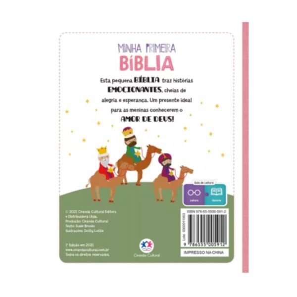 Minha Primeira Biblia - Rosa - Imagem 2