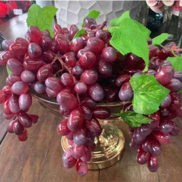 Uva Artificial Grande Para Decoração - Imagem 2
