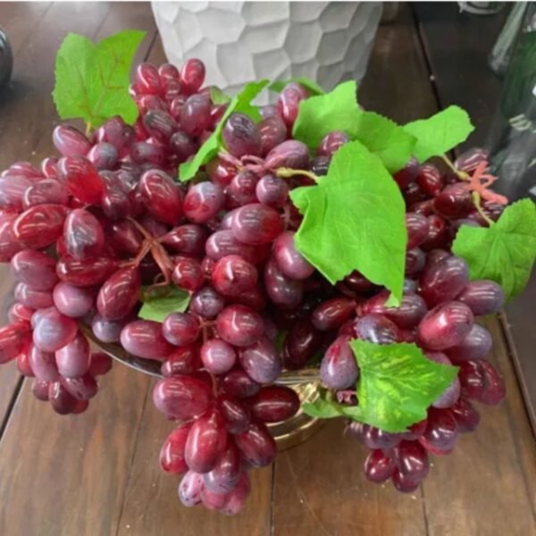 Uva Artificial Grande Para Decoração - Imagem 3