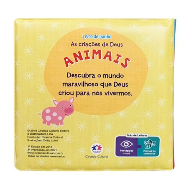 Livro De Banho - As Criações De Deus - Animais - Image 5