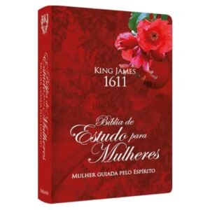 Bíblia De Estudo Para Mulheres | Letra Normal | Bkj 1611 | Capa Dura Artística
