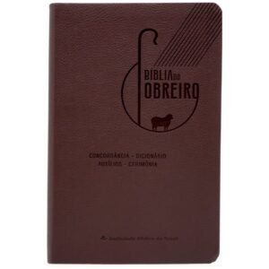 Bíblia do Obreiro RA - Couro sintético Vinho
