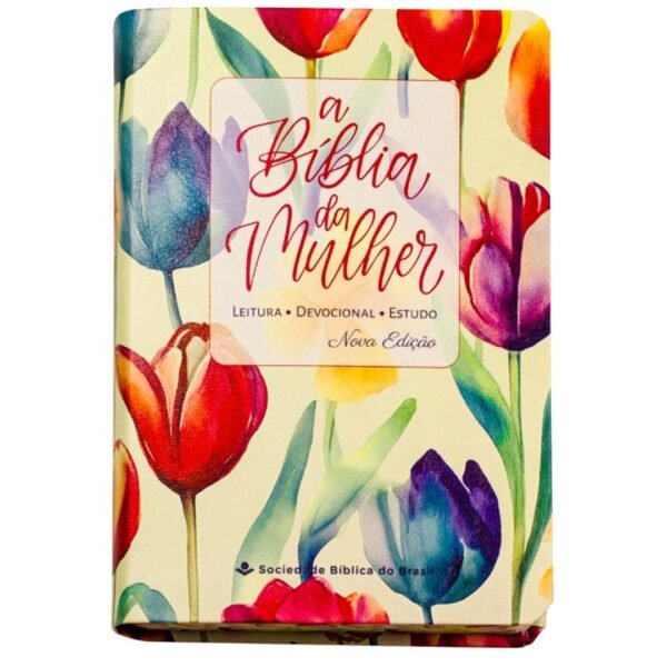 A Biblia da mulher | Leitura - Devocional - Estudo | Tulipa Laranja - Sem caixa - Imagem 5