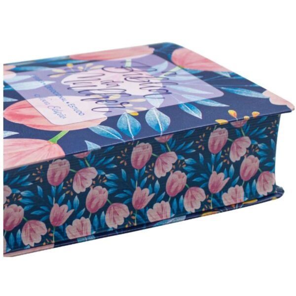 A Biblia da mulher | Leitura - Devocional - Estudo | Tulipa Azul - Sem caixa - Imagem 2
