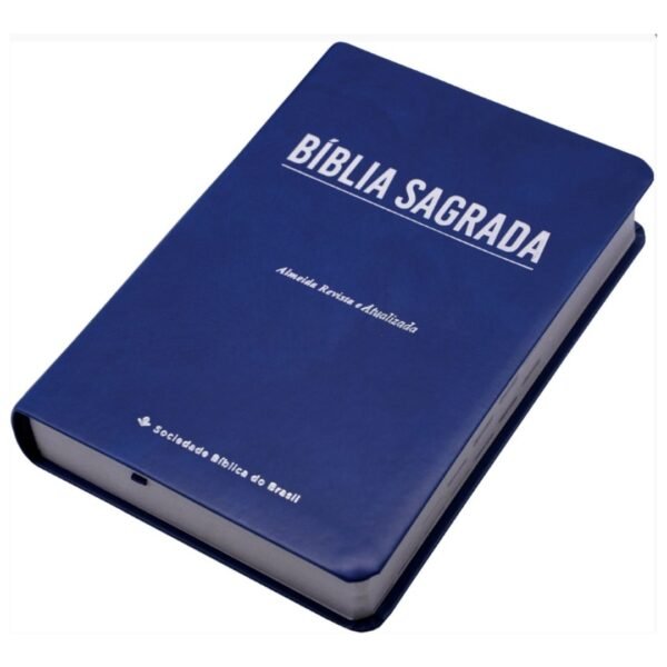 BIBLIA ED ECONOM CP AZUL | RA |SBB - Imagem 2