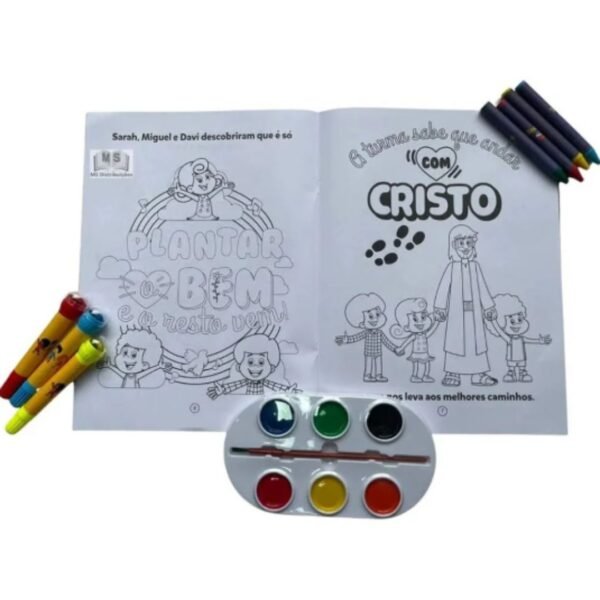 3 Palavrinhas - Ler, colorir e brincar - Imagem 2