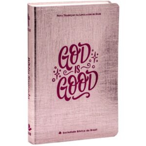 Biblia letra Grande SBB - Linha Cristal | Rosa | NTLH