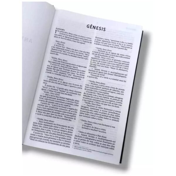 Bíblia Slim NVI, Letra Grande, Tecido verde sobre capa dura, Flor minimalista - Imagem 3