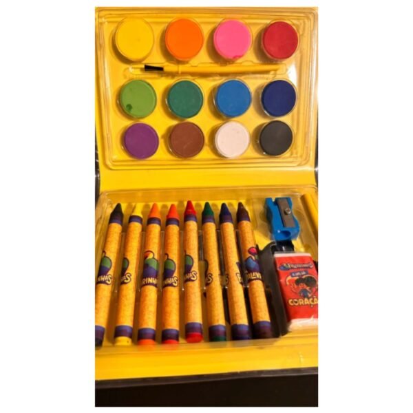 Maleta kit de pintura 24 peças - 3 Palavrinhas - Imagem 2