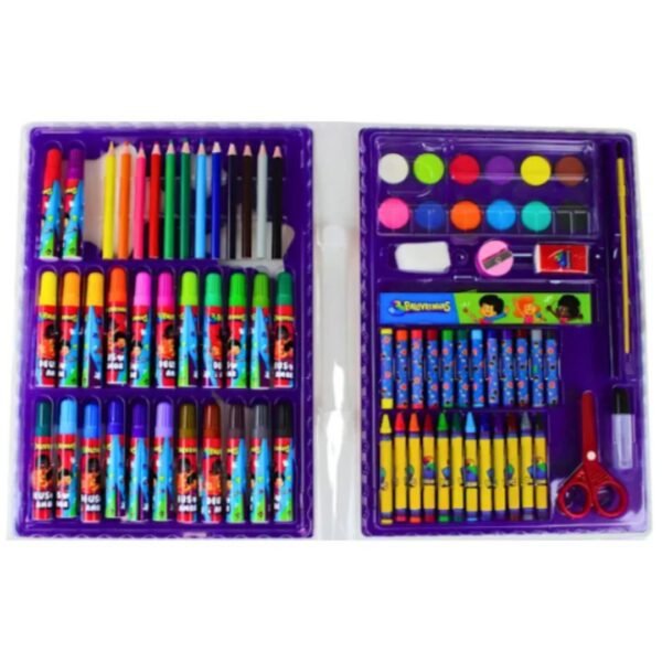 Maleta kit de pintura 86 peças - 3 Palavrinhas - Imagem 5