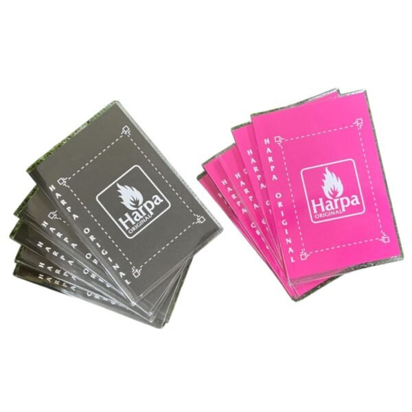 Kit 10 Harpas Original Pequena - 5 Rosa 5 Preto