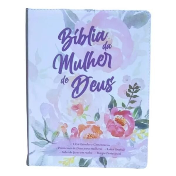 Bíblia Da Mulher De Deus Luxo c/ Índice