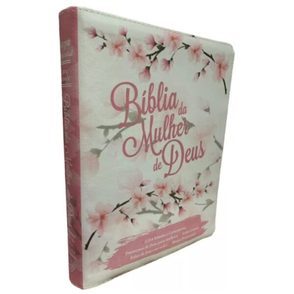 Bíblia Da Mulher De Deus Zíper - c/ Índice