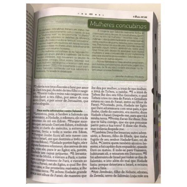 Bíblia Da Mulher De Deus Zíper - c/ Índice - Imagem 4