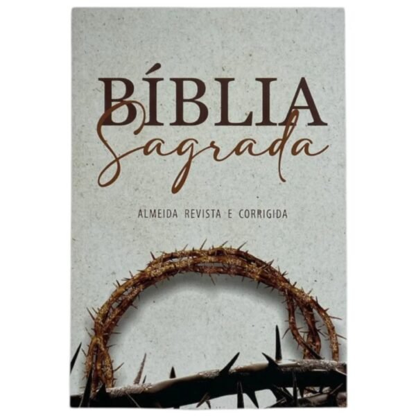 Bíblia Sagrada letra Gigante | Coroa de Espinhos