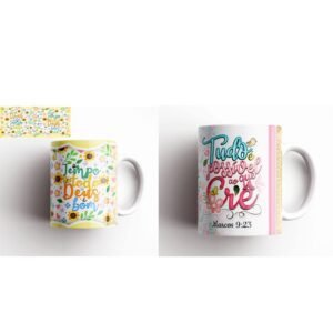 Kit 2 Canecas Personalizadas | 350 ml