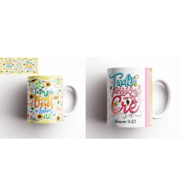 Kit 2 Canecas Personalizadas | 350 ml