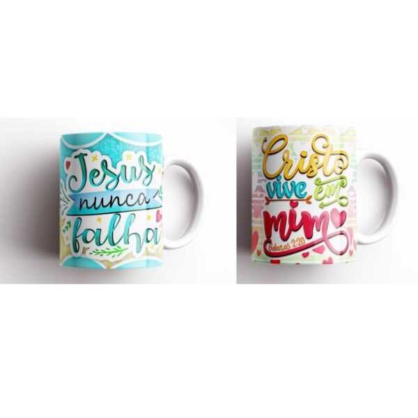 Kit 2 Canecas Personalizadas | 350 ml