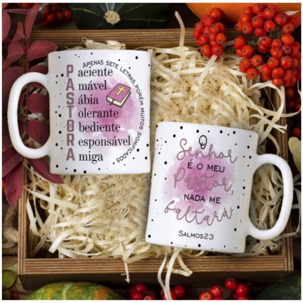 Kit Caneca Pastor e Pastora | 2 Unidades - Imagem 3
