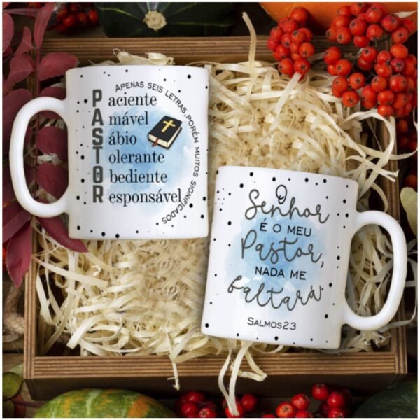 Kit Caneca Pastor e Pastora | 2 Unidades - Imagem 2