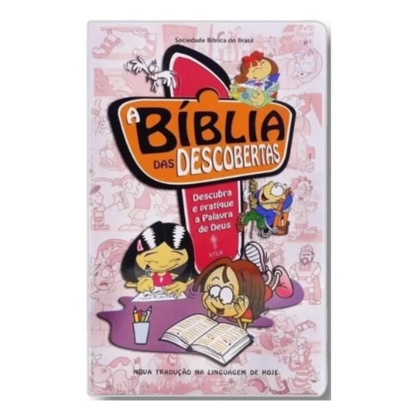 Biblia das Descobertas Capa Dura - Rosa